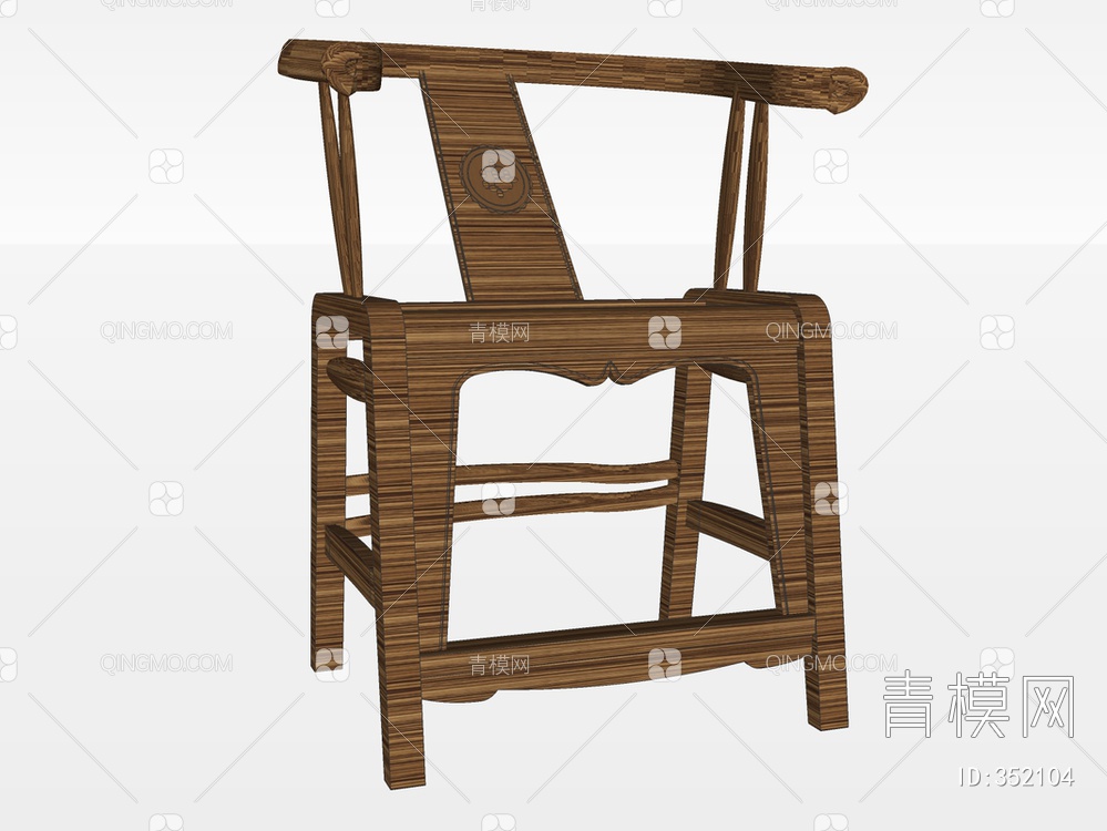实木圈椅