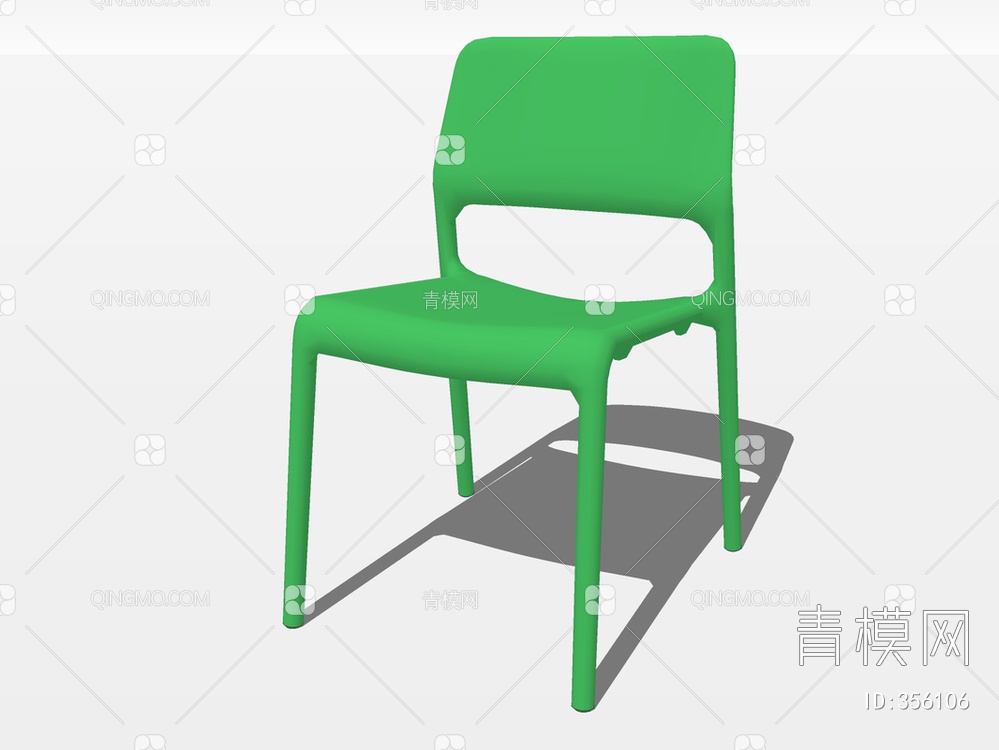 塑料单椅