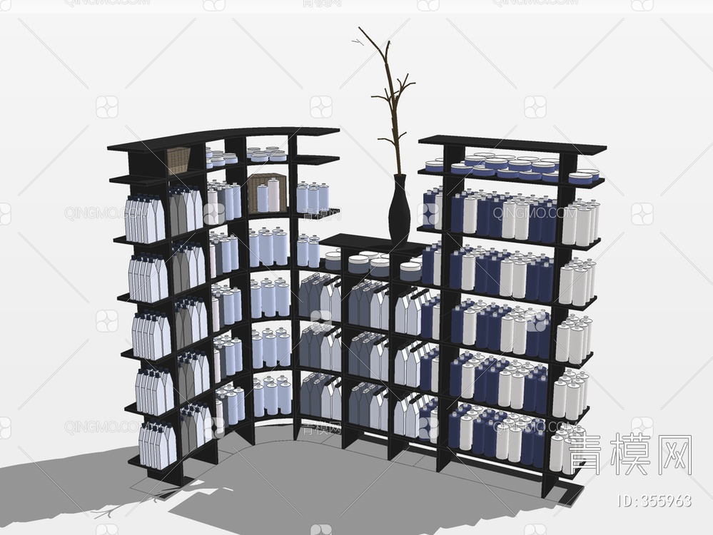 木质书架