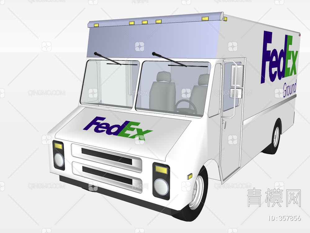 汽车FedEX快递