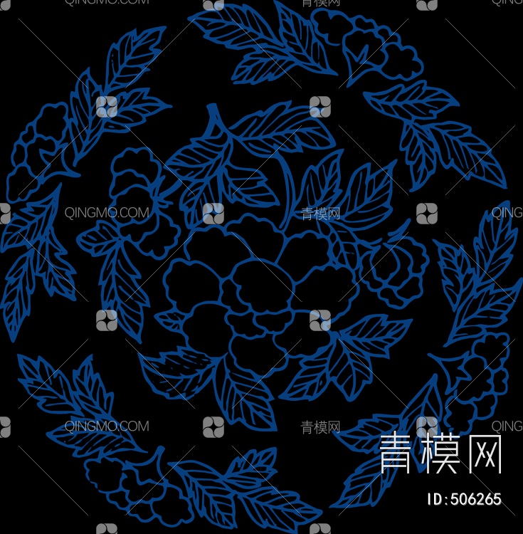 青花瓷花纹