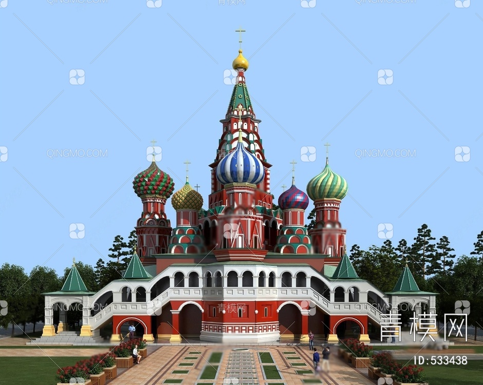 俄国圣瓦西里大教堂