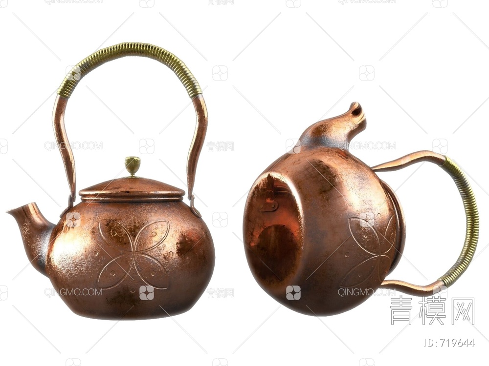 旧铜壶