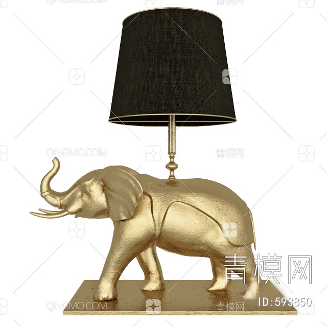 大象金属台灯