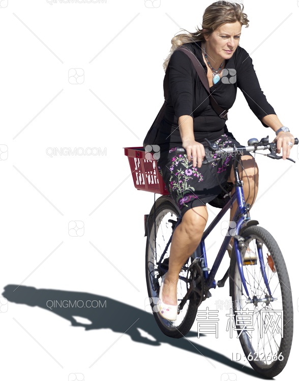 人 女人 骑自行的女人