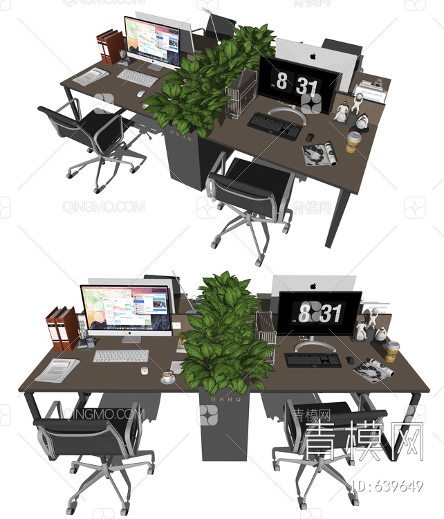 办公桌椅 桌椅组合