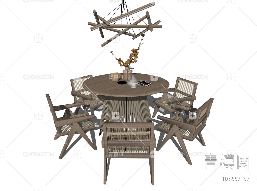 餐桌椅 圆形餐桌