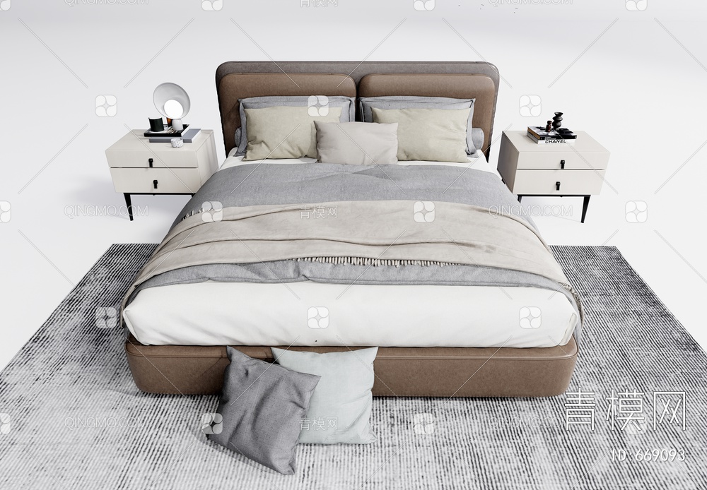 双人床 床具组合