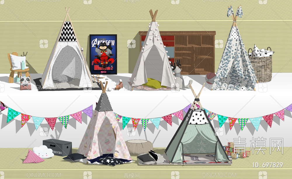 儿童帐篷 室内帐篷