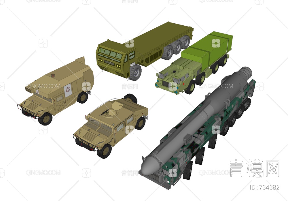 军事重卡 装甲车