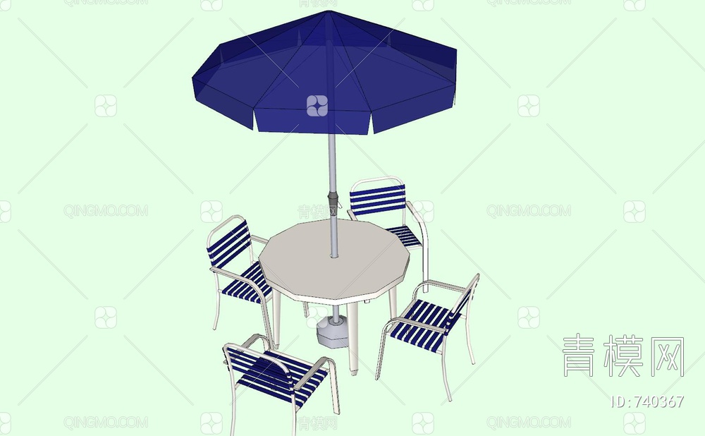 遮阳伞 休闲桌椅