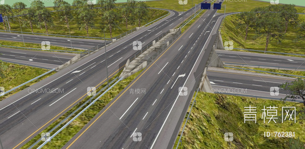 山路高速路城市规划道路