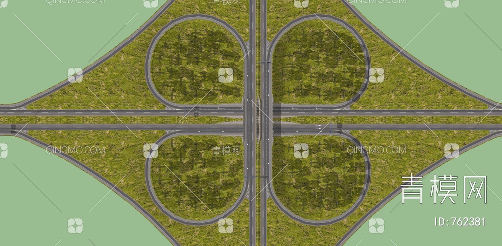 山路高速路城市规划道路