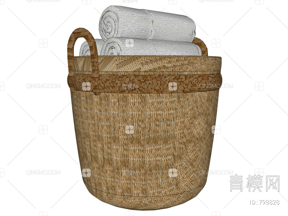 民宿浴巾桶