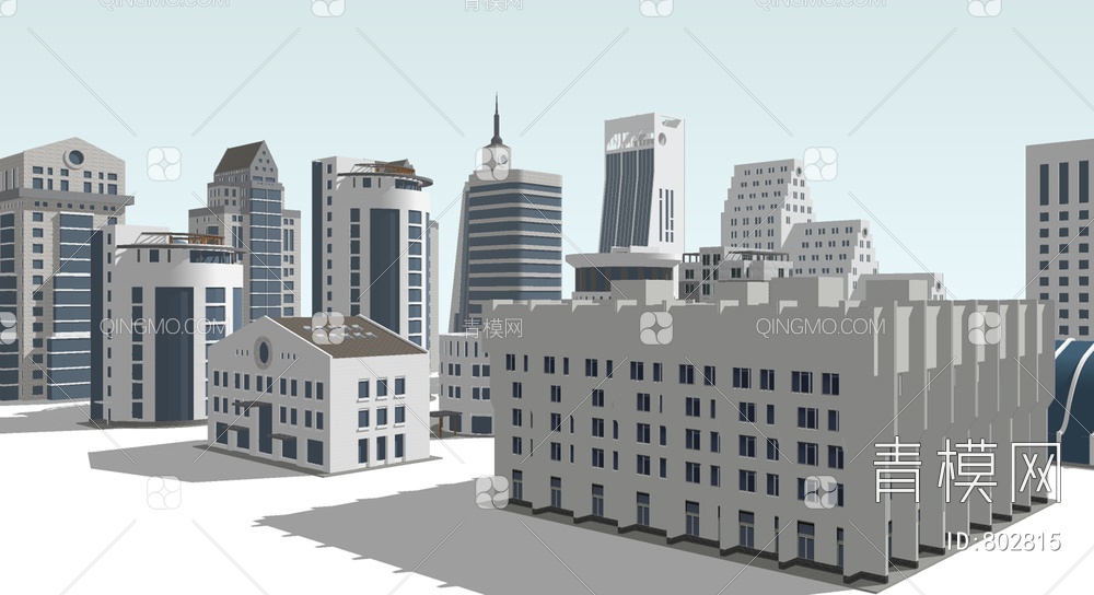 城市建筑体