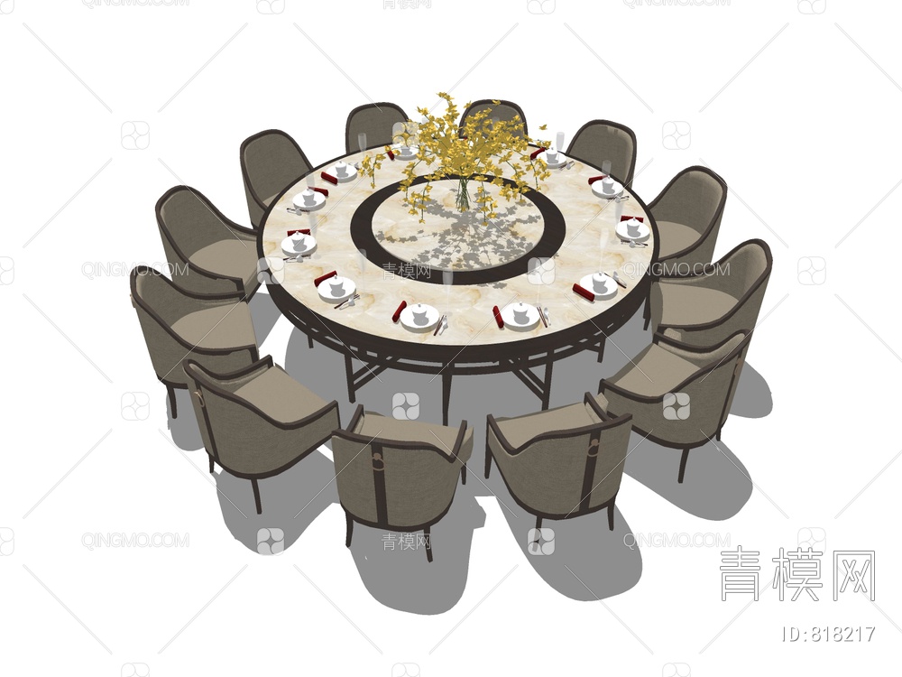 大型餐桌椅