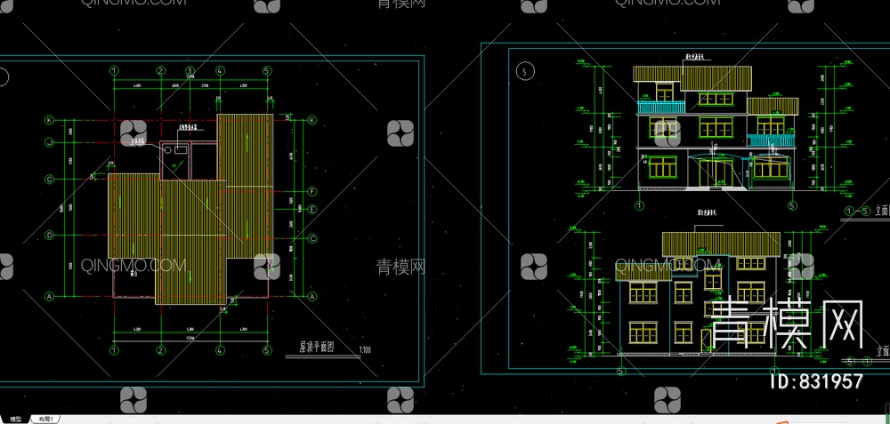 很不错的农村别墅设计图