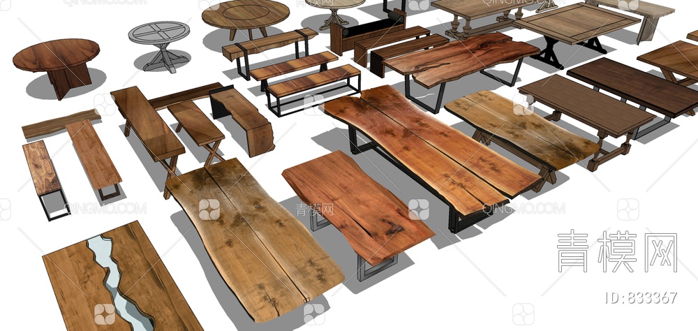 木制家具木桌木椅