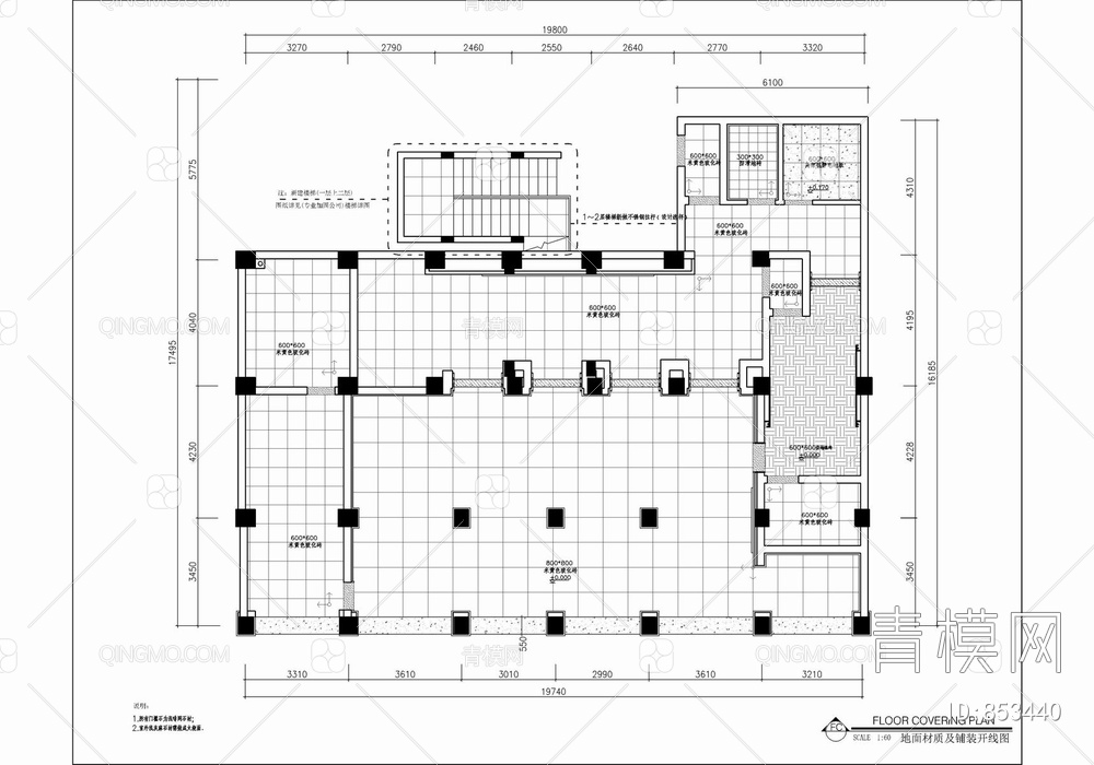 某银行（农商行支行）CAD施工图