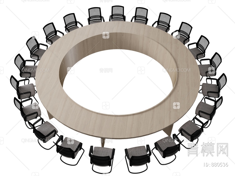 圆形会议桌椅
