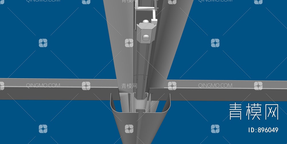 光伏车棚-BIPV单晶组件U型防水导槽结构