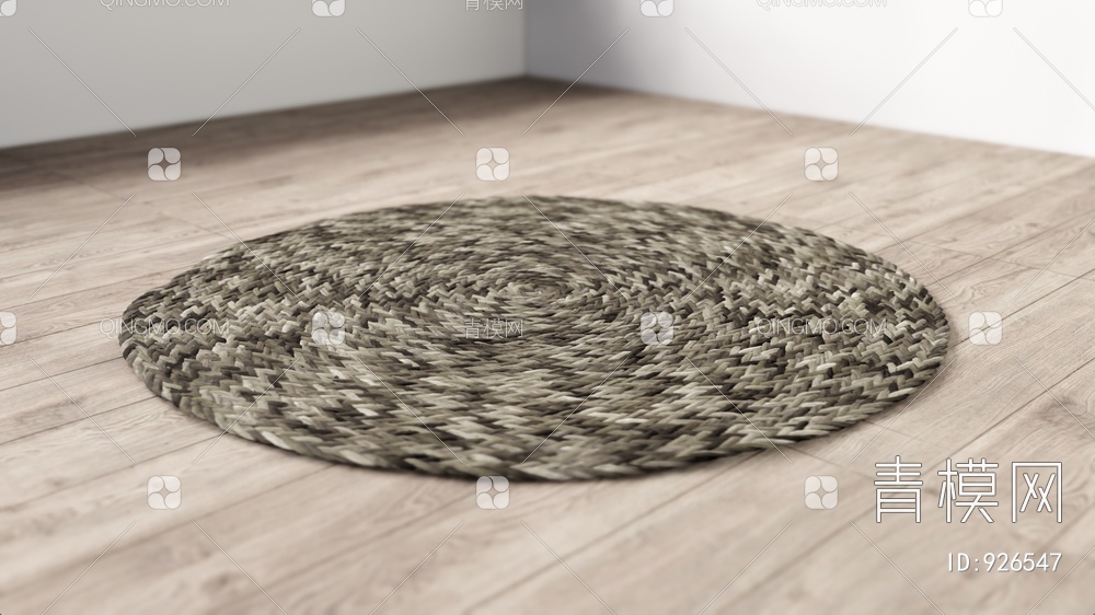 藤编地毯