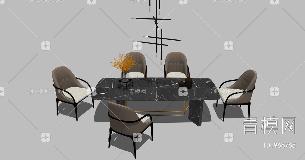 餐桌椅组合 餐吧台