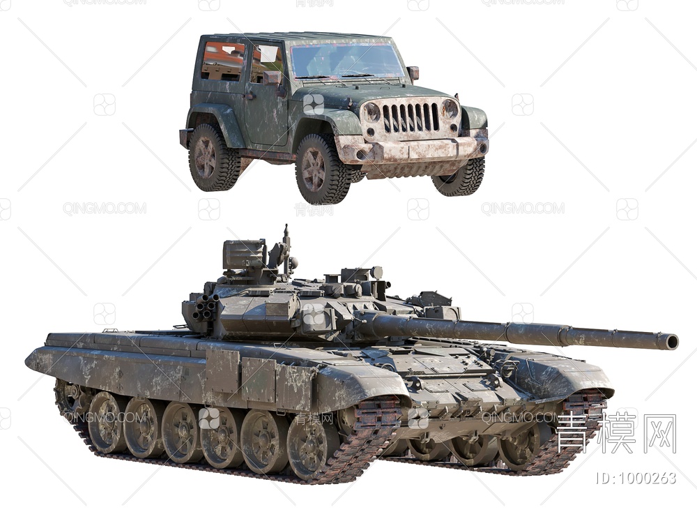 军车 坦克 越野车 吉普车