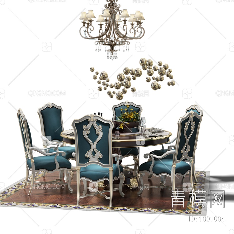餐桌椅组合 餐桌