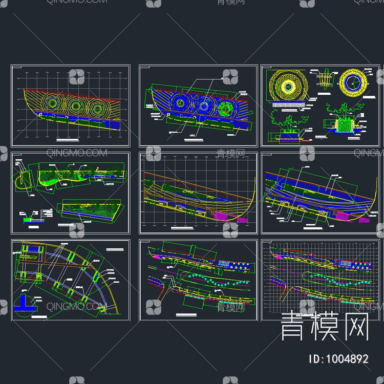 景观大道完整施工图