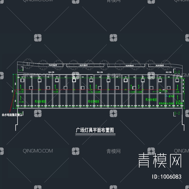 商业街小型广场施工图