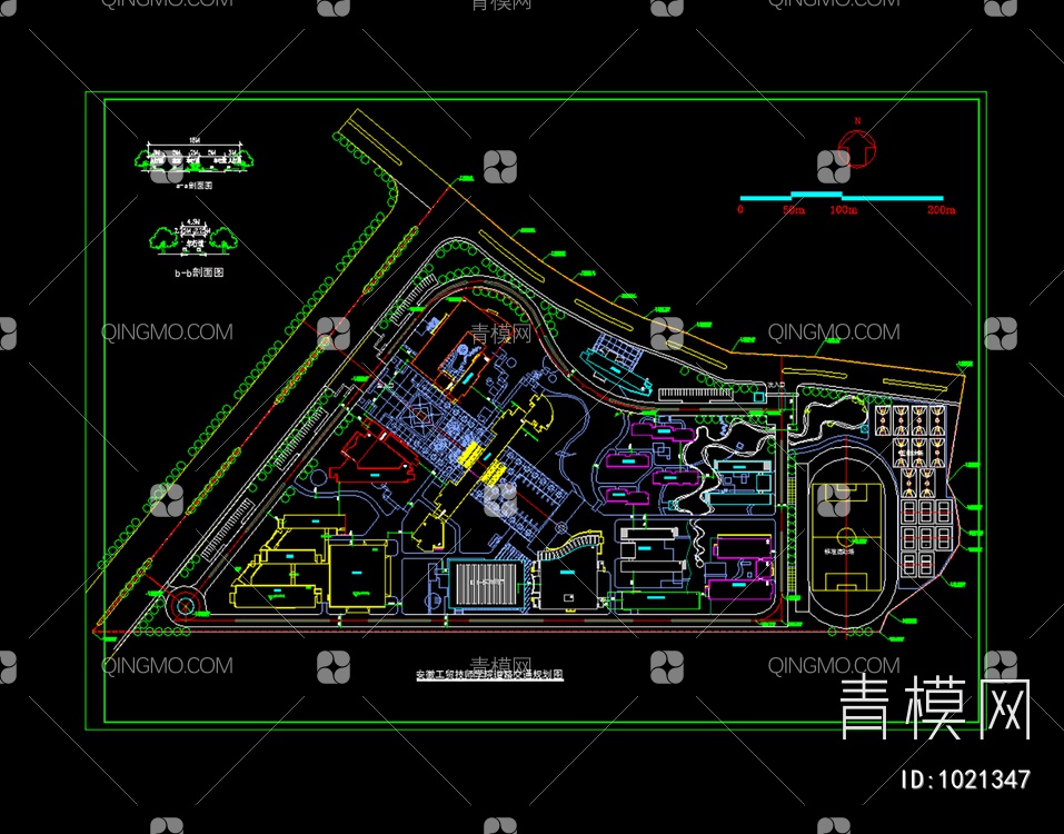 马鞍山工贸技工学校总体规划