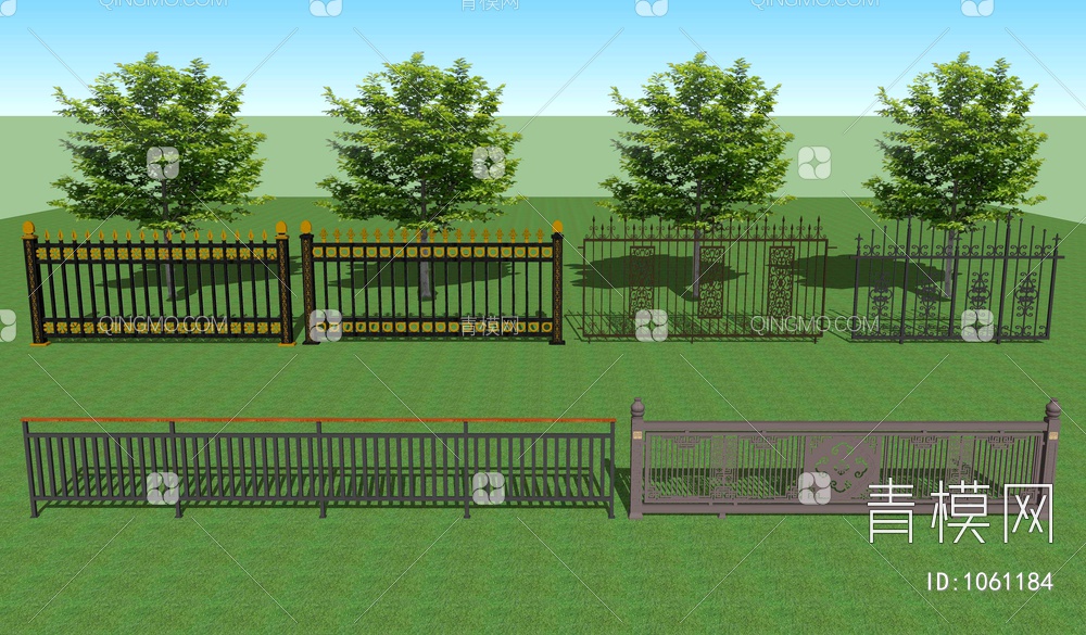 花园铁艺栏杆