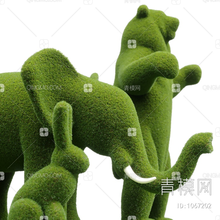 草皮绿植动物