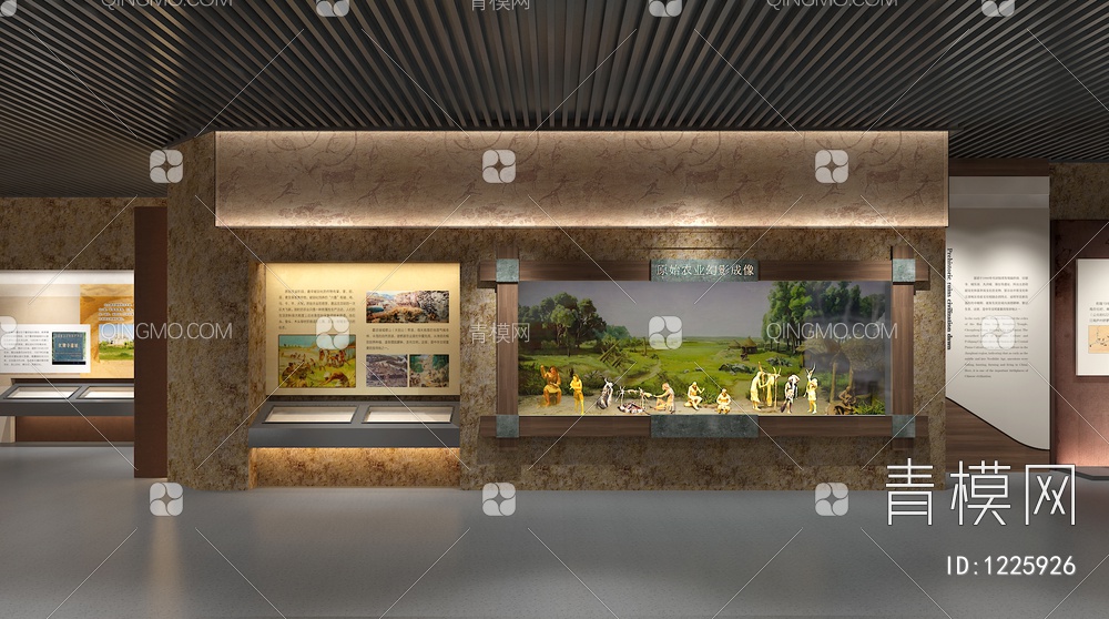 博物馆 AR互动场景 文物展示柜 互动触摸一体机 数字沙盘 文物