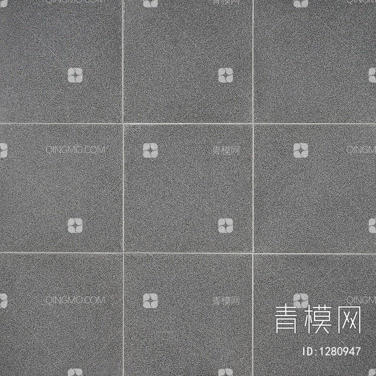 深灰色芝麻灰花岗岩瓷砖贴图
