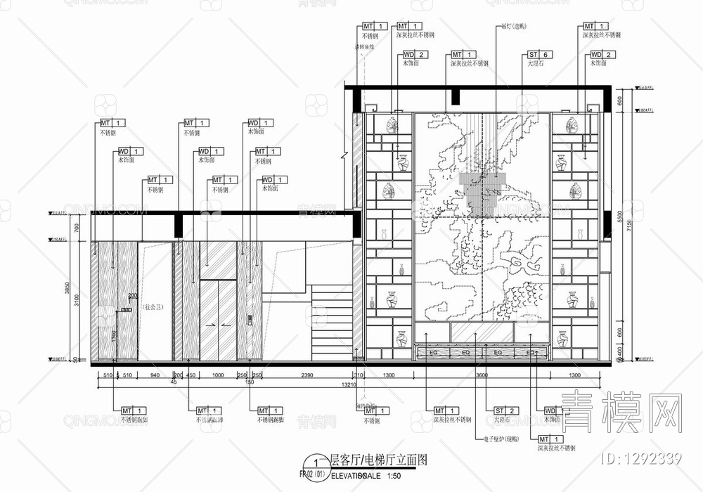 五层别墅CAD施工图+效果图 洋房 豪宅 家装 私宅 样板房