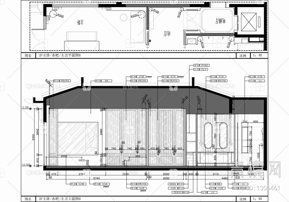 四层别墅样板房CAD施工图+方案文本+实景照 家装 豪宅 样板房 别墅 洋房