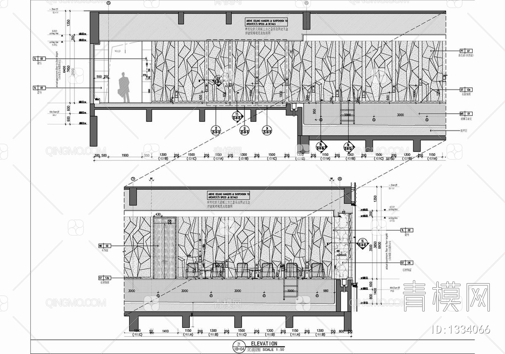 1500㎡游泳池健身SPA康体中心CAD施工图 瑜伽 游泳池 美发 SPA 健身 更衣室