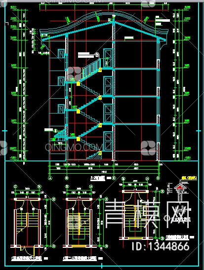 民房建筑CAD设计施工图纸