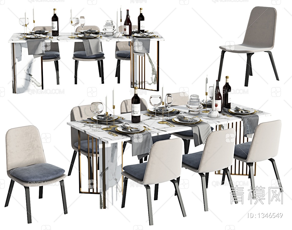 餐桌椅组合，餐桌，餐椅，书椅，书桌，写字桌，餐桌摆件，红酒，烛台