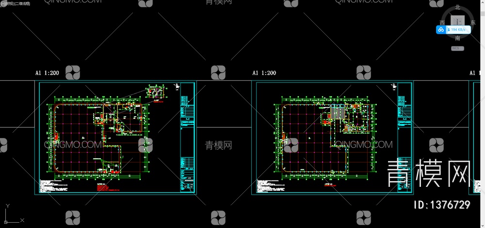 工厂 施工图 效果图