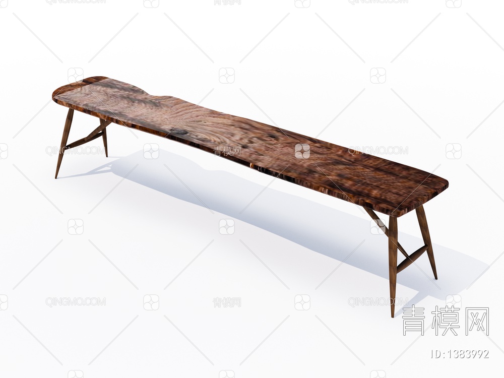 实木长凳