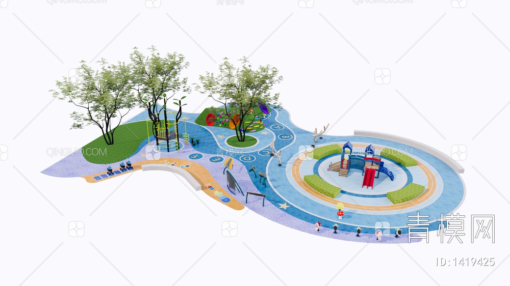 儿童游乐区 游乐设施