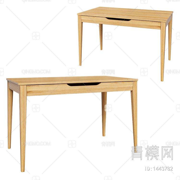 Buro Light实木书桌