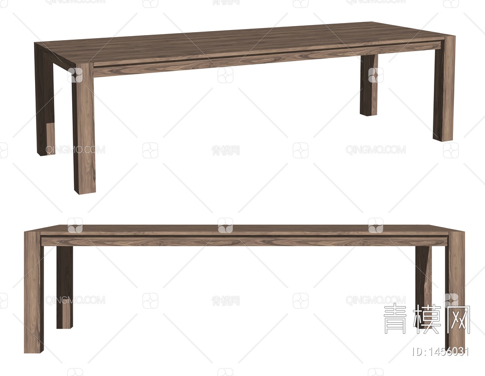 实木餐桌 极简餐桌