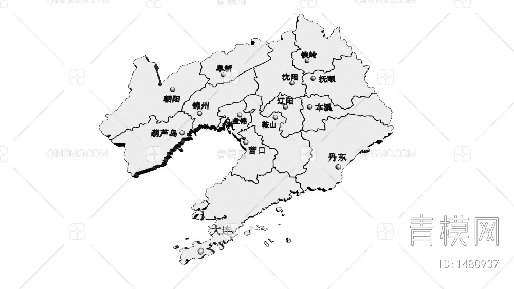 辽宁地图