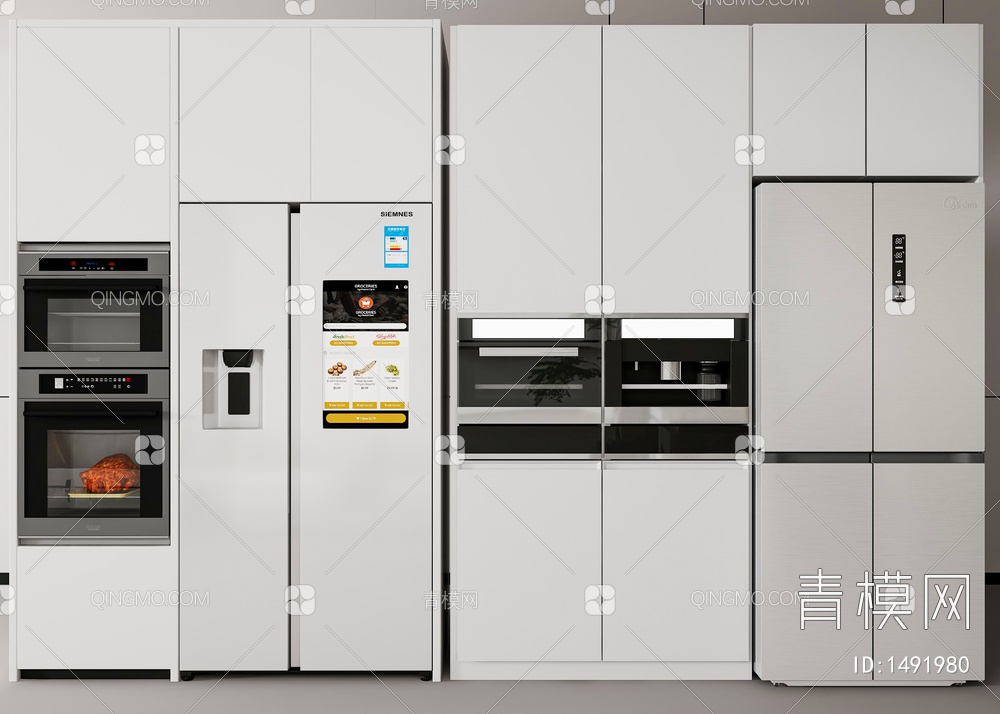 嵌入式冰箱 智能冰箱 烤箱