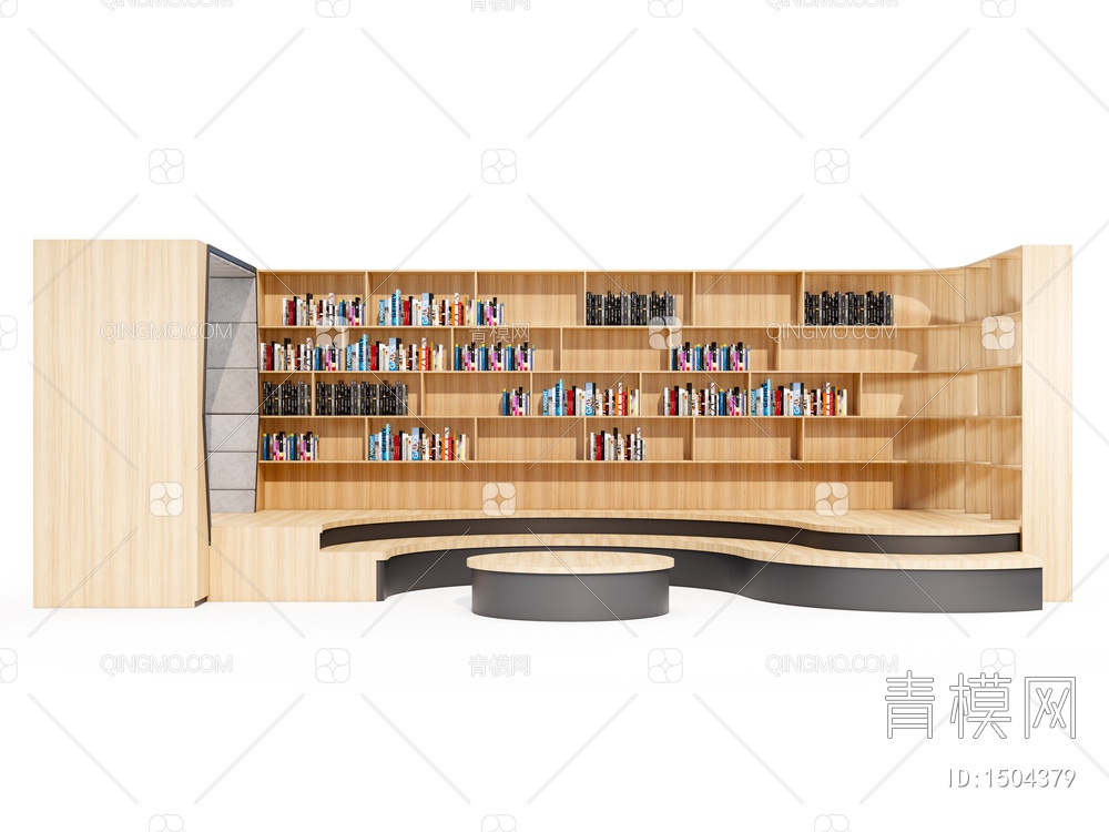 实木书柜