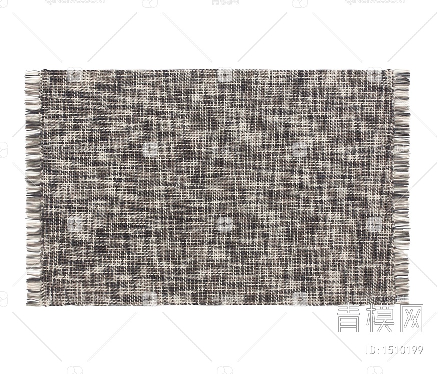 编织流苏地毯